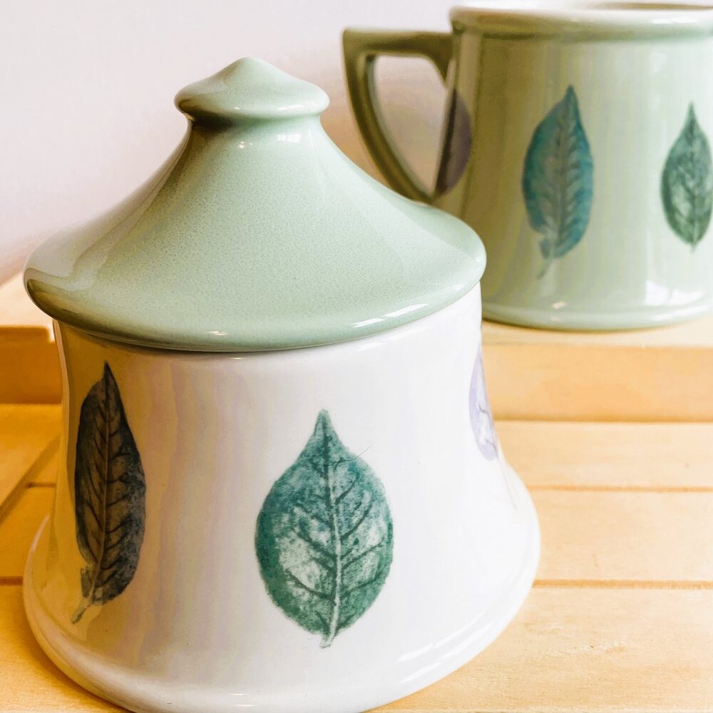 Portmeirion The Seasons Oversized Cream and Sugar Bowl Set